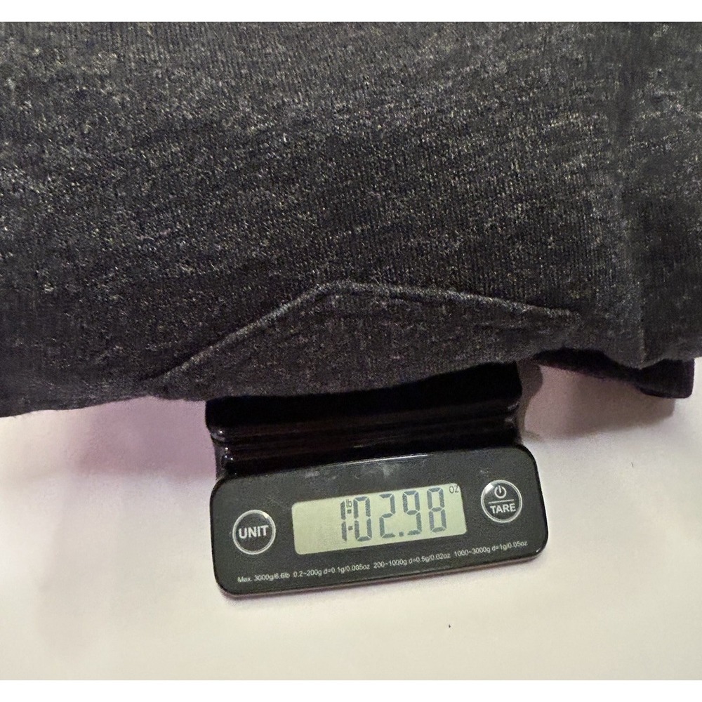 J.Come Mens Charcoal Gray Heathered Knit Drawstring Sweat Shorts Size Large - Picture 5 of 10
